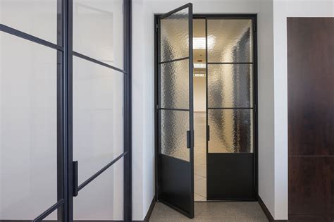 metal enclosure with glass door|Metal Boutique: Architectural Steel, Glass Doors and .